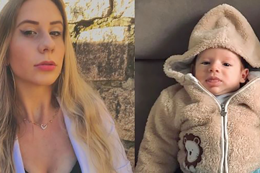 Identificados mãe e bebê assassinados a facadas em Blumenau