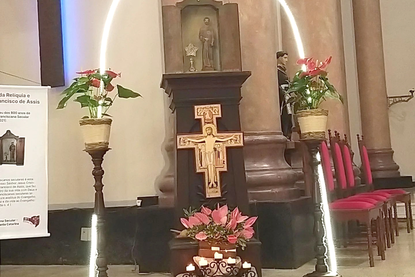 Gaspar recebe Peregrinação Relíquias de São Francisco