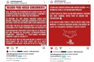 Loja de Brusque usa Instagram para mandar recado para concorrente: 'Da próxima vez não mande ninguém, venha você mesma'