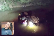 Empres�ria morre afogada ap�s carro cair no rio em Pomerode