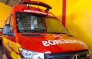 Jovem acamada é salva pelos bombeiros após ter vias aéreas obstruídas em Gaspar