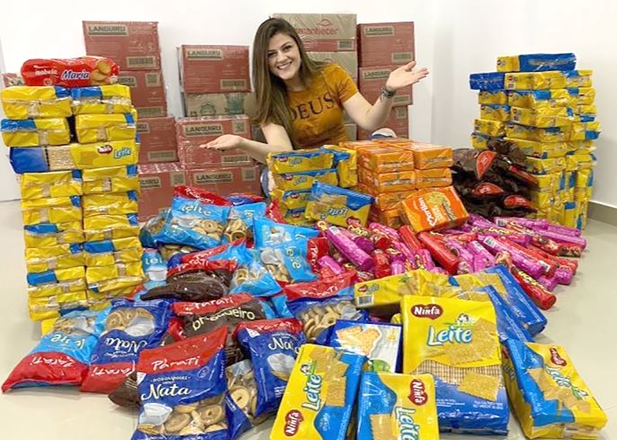 Campanha de arrecada��o de leite e bolacha segue at� sexta-feira em Gaspar