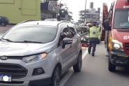 Homem  atropelado na Avenida das Comunidades, em Gaspar