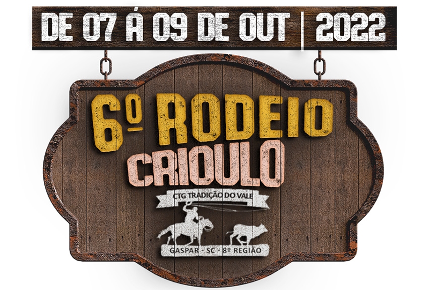 Rodeio do CTG Tradio do Vale acontece neste fim de semana em Gaspar
