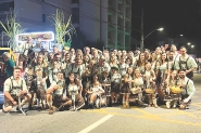 Trs grupos de Gaspar brilham nos desfiles da Oktoberfest