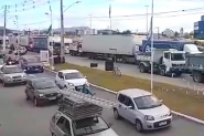 Santa Catarina amanhece com bloqueio na BR-101, em Palho�a