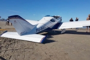 Avião monomotor faz pouso de emergência em Navegantes