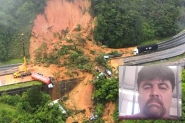 Veja quem é a segunda vítima fatal do deslizamento de terra entre PR e SC