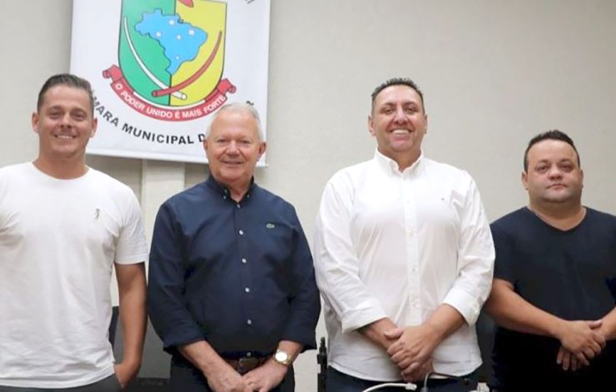 Ciro Quintino é eleito pela quarta vez presidente da Câmara de Gaspar