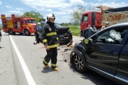 Seis pessoas ficam feridas em batida frontal na Jorge Lacerda, em Ilhota