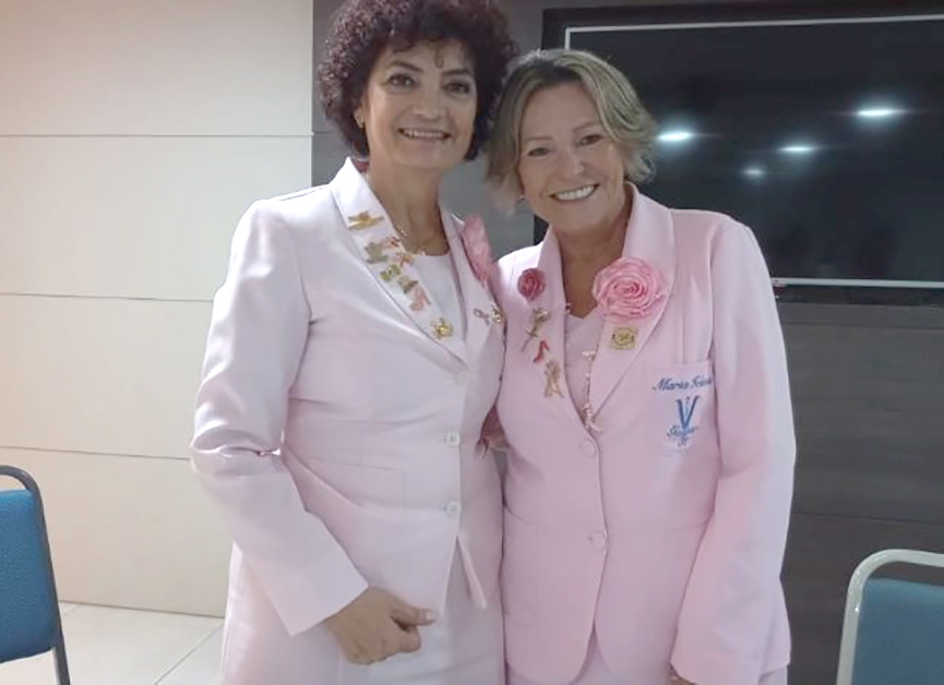 Nova diretoria toma posse da Rede Feminina de Combate ao Câncer de Gaspar