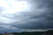 Temporal pode atingir Vale do Itaja� entre a tarde e noite desta ter�a