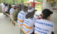 Defesa Civil abre inscrições para curso de preparação para voluntários