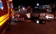 Motociclista é hospitalizado após acidente no Bela Vista, em Gaspar