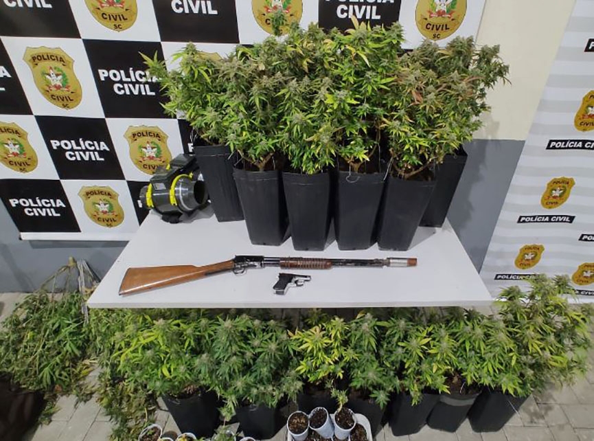 Operação da Polícia Civil prende dois homens em Ilhota