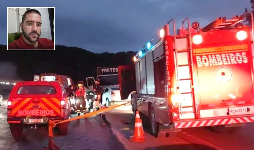 Saiba quem � o homem que morreu em acidente na BR-470, em Gaspar