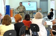 Gaspar inicia treinamento dos profissionais da educação com a Polícia Militar