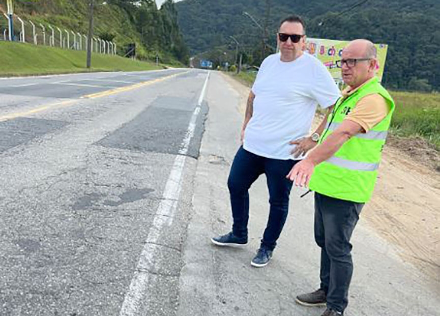 Vereador Ciro Quintino pede implantação de quatro trevos alemães em Gaspar