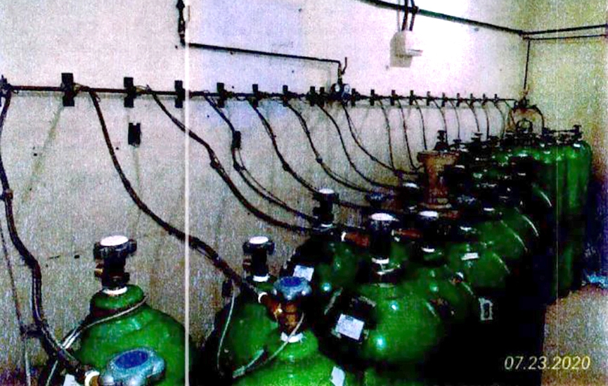 Suspeita de contaminação no oxigênio do Hospital de Gaspar durante a pandemia