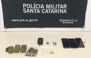 Traficante de 23 anos é preso no Centro de Ilhota