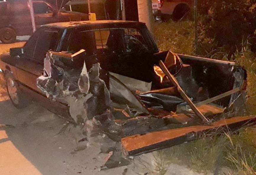 Colisão traseira deixa duas mulheres feridas no Bateias, em Gaspar