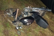 Homem é hospitalizado após acidente de moto na BR-470, em Ilhota