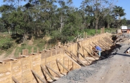 Prefeitura de Gaspar inicia alargamento da Estrada Geral Poço Grande