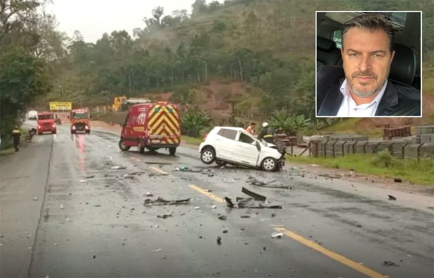 Homem que morreu em acidente na BR-470 era corretor de im�veis em Blumenau