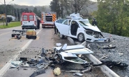 Duas pessoas morrem em coliso frontal na BR-470, em Ascurra