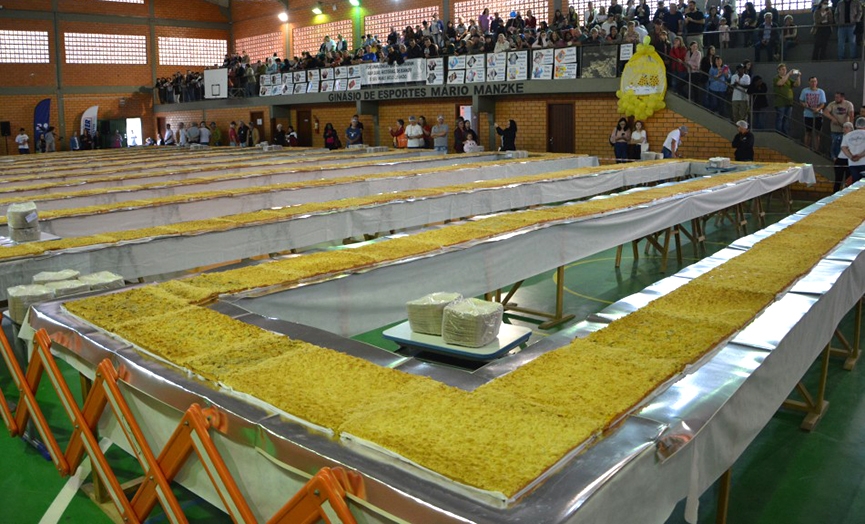 Cuca de Blumenau  oficialmente a maior do Brasil