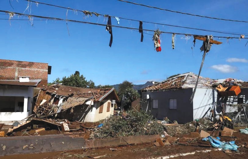 Prefeitura de Blumenau promove campanha para ajudar famlias gachas atingidas