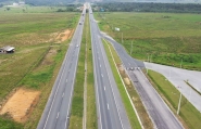 BR-470 tem mais quatro quilômetros duplicados e um viaduto finalizado