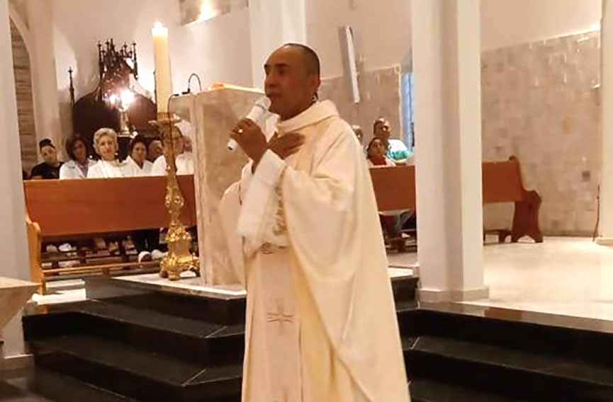 Morre padre Wilmar Yepes, da Par�quia do Barrac�o, em Gaspar