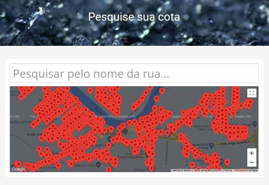Quando rio atingir 8m, 154 ruas e 1.500 constru��es ser�o atingidas em Gaspar