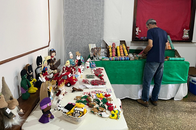 Começa a Feira de Artesanato de Natal GasparART no Centro de Gaspar
