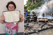 Mulher que perdeu tudo em incndio pede ajuda: 