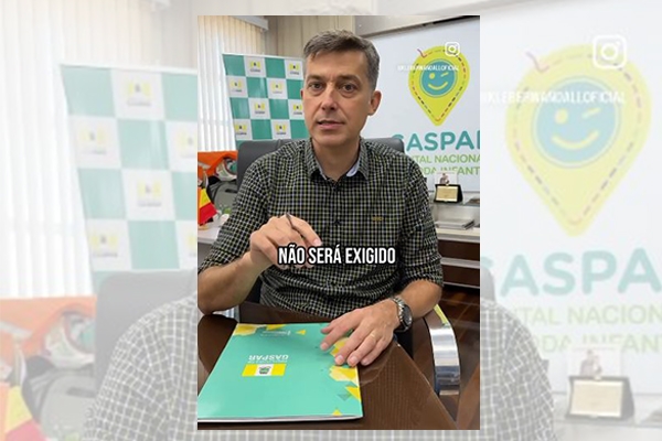 Gaspar não vai exigir vacina contra Covid-19 para matricular crianças de até cinco anos