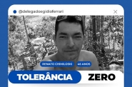 Foto mostra rosto de homem que estuprou filha adotiva e foi preso em Gaspar