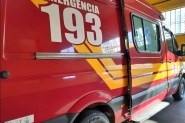 Homem fica com braos e pernas machucados aps acidente no Santa Terezinha, em Gaspar
