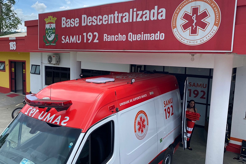 Governo de SC testa internet via satlite em ambulncia do SAMU