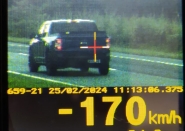Em um dia, PRF flagra quase 200 veículos acima da velocidade na BR-470, entre Gaspar e Blumenau