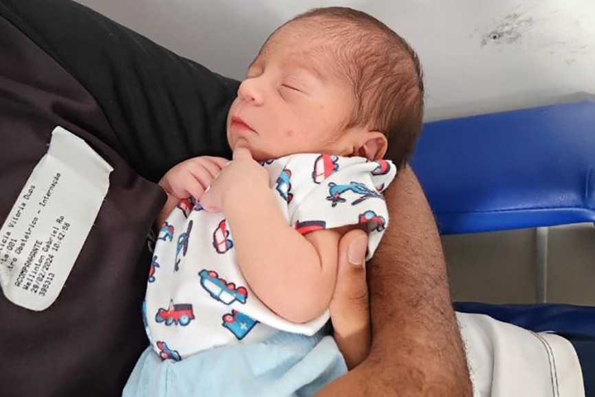Ano bissexto: dois beb�s nascem no Hospital de Gaspar em 29 de fevereiro de 2024