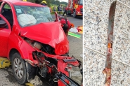 Homem envolvido em acidente tentou matar duas mulheres antes de jogar carro contra caminhão em Gaspar