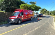 Pedreiro morre ap�s cair de telhado de casa em Ilhota
