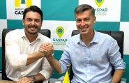 Marcelo Brick assume como prefeito em exerccio de Gaspar por 10 dias