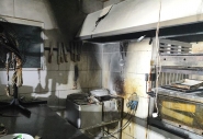 Fritadeira causa princípio de incêndio em cozinha industrial em Gaspar