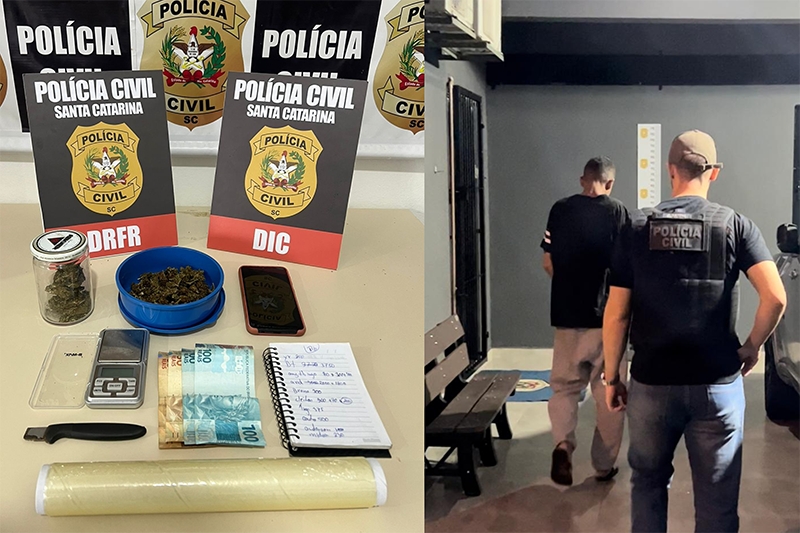 Polícia Civil de Gaspar colabora em operação contra crime organizado em cidades catarinenses