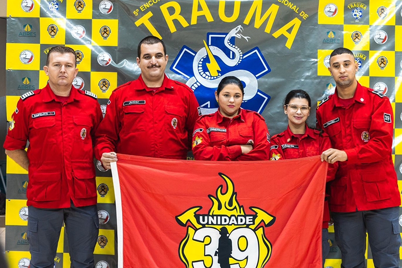 Bombeiros voluntários de Ilhota conquistam 4ª colocação em desafio estadual