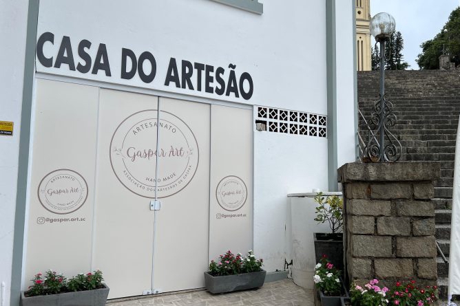 Prefeitura de Gaspar inaugura Casa do Artesão, no Centro