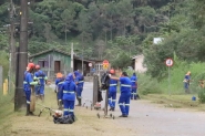 Prefeitura de Gaspar inicia mutirão de serviços urbanos no bairro Margem Esquerda